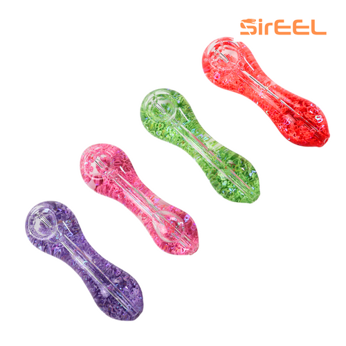 Photograph of product: 5" SirEEL Glitter Heart Spoon | Freezable