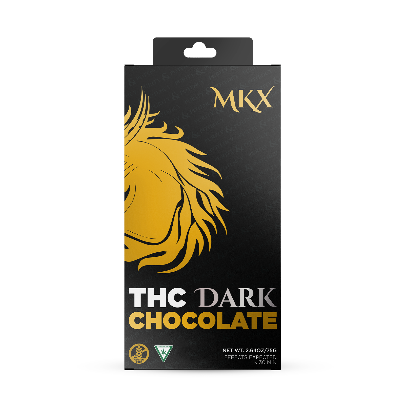 Photograph of product: MKX - 200MG - Dark Chocolate