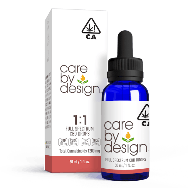 Photograph of product: 1:1 CBD Drops (30ml) - Drops
