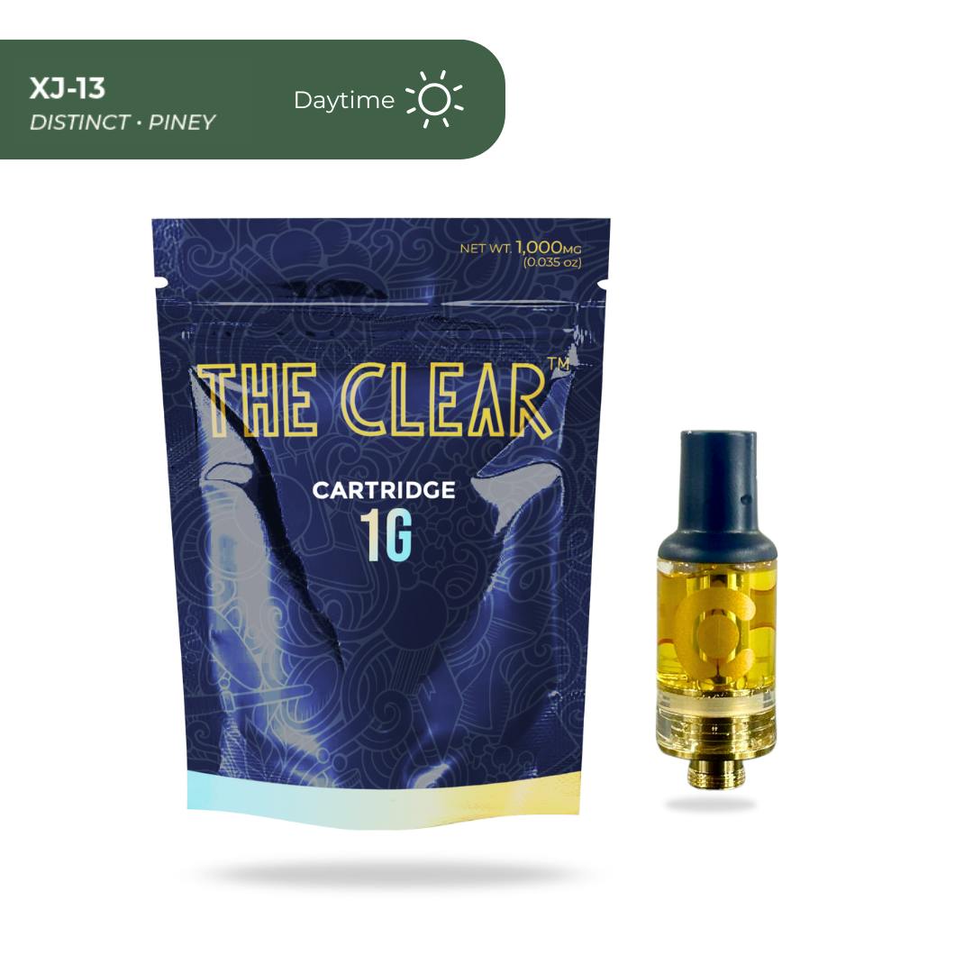 Photograph of Product: The Clear | XJ-13  Distillate Cartridge I 1g