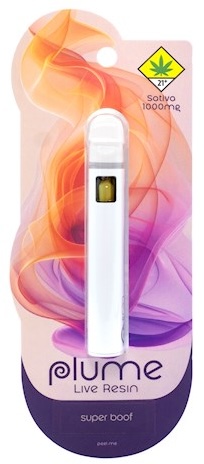 Photograph of product: Super Boof Live Resin Disposable Vape