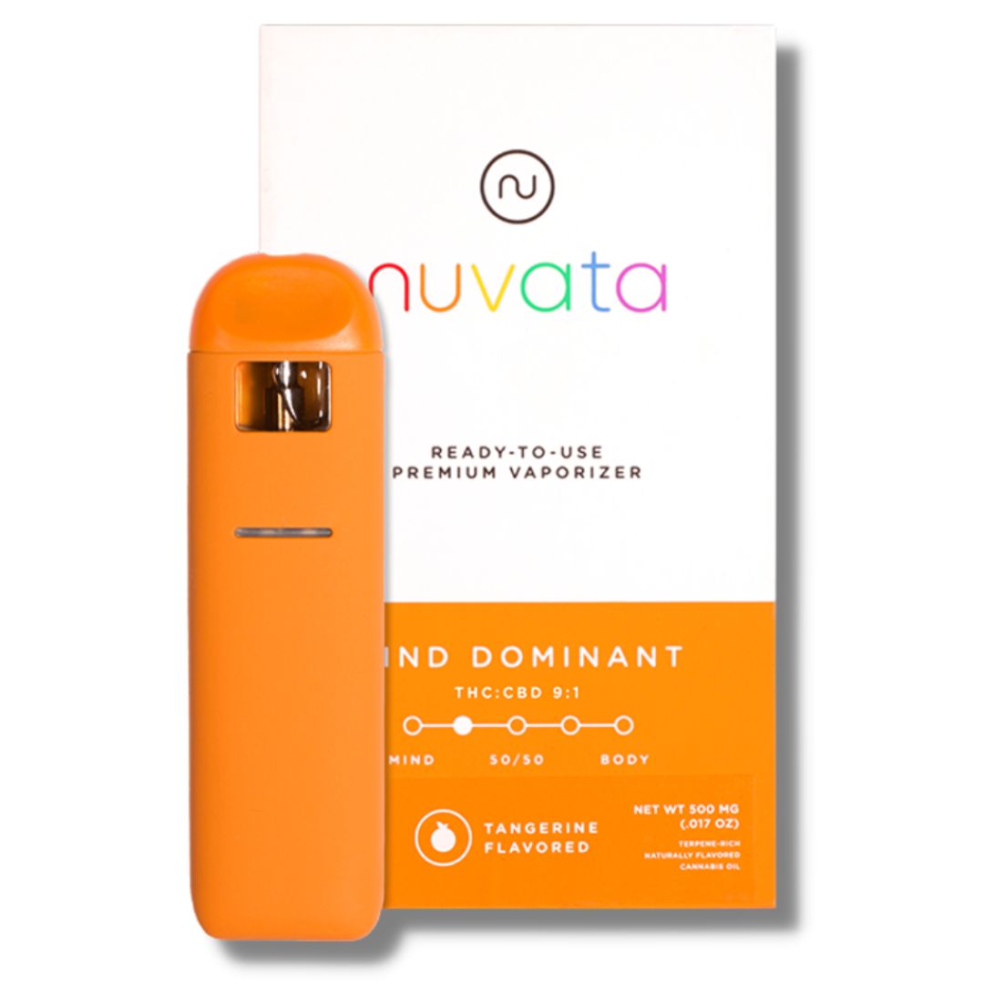 Photograph of product: Mind Dominant Tangerine 9:1 TH-oui/CBD Disposable