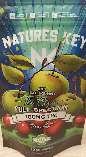 Photograph of product: GUMMIES NK CHERRY APPLE (H) FULL SPEC 100MG