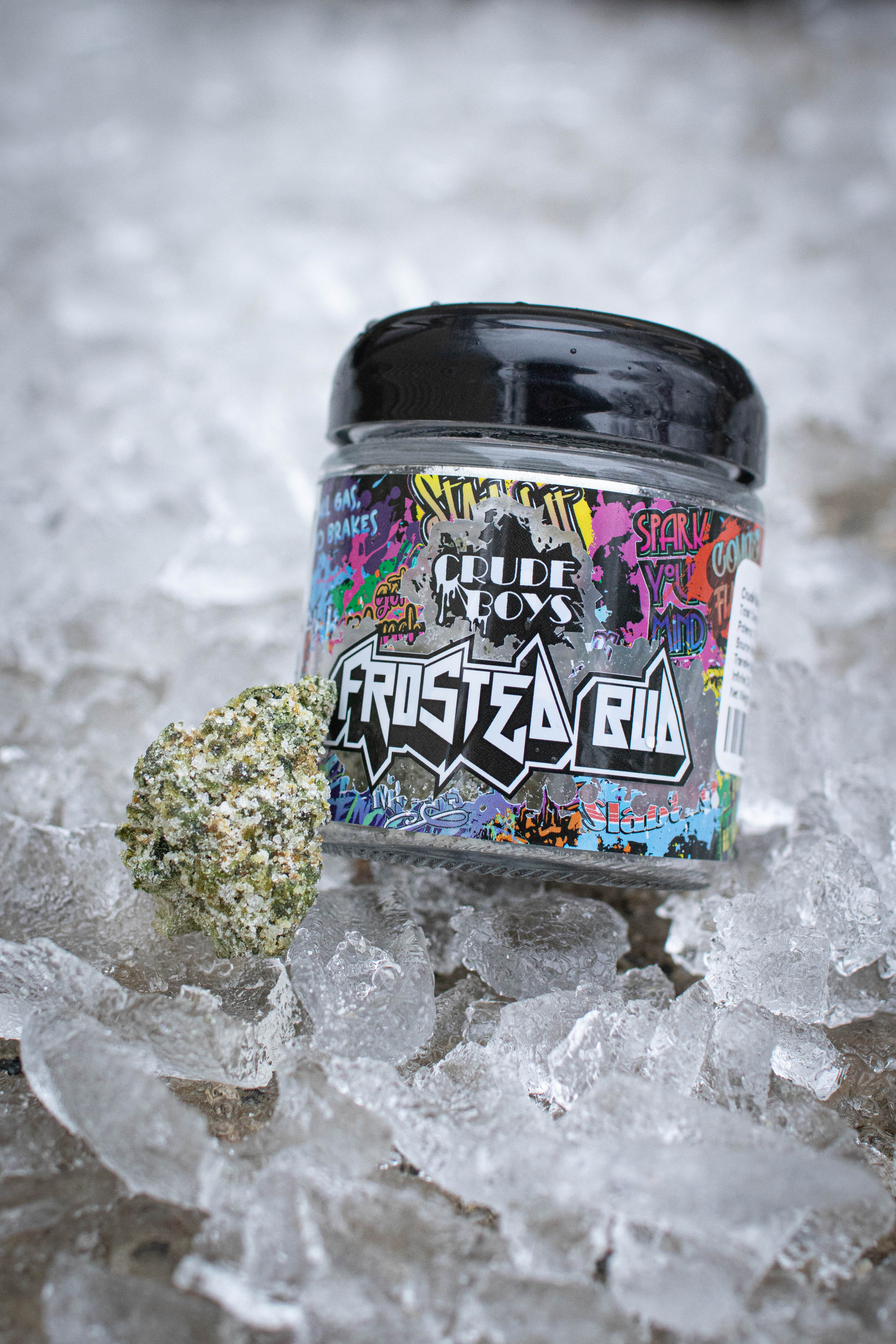 Photograph of product: Crude Boys | Terpee Slurpee | 3.5G Frosted Bud