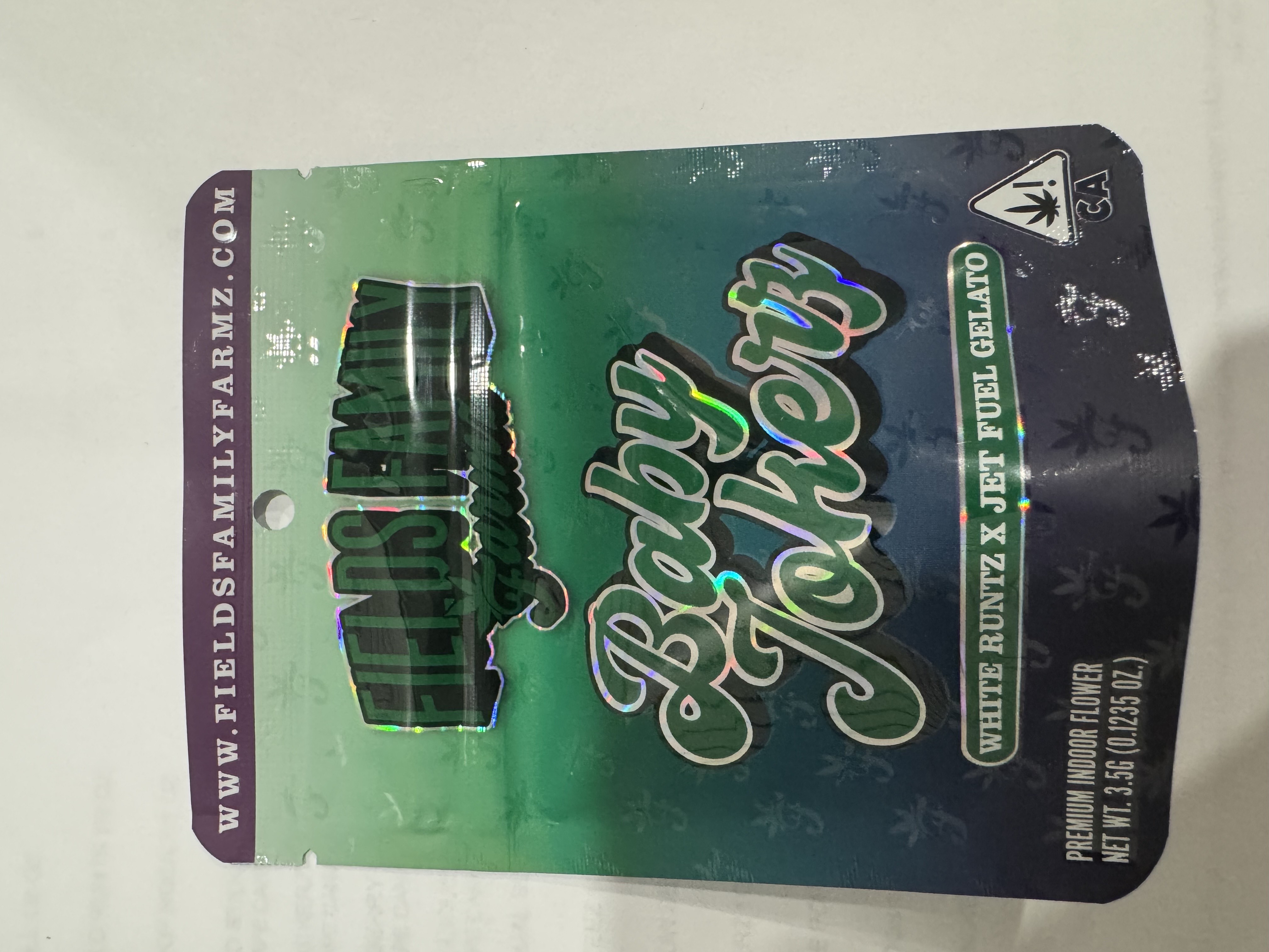 Photograph of product: BABY JOKERZ 3.5G FLOWER - 3.5 G