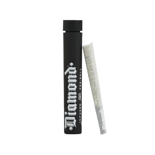 Photograph of product: Heavy Hitters | Lemon Tree Diamond Infused Pre-Roll | 1g
