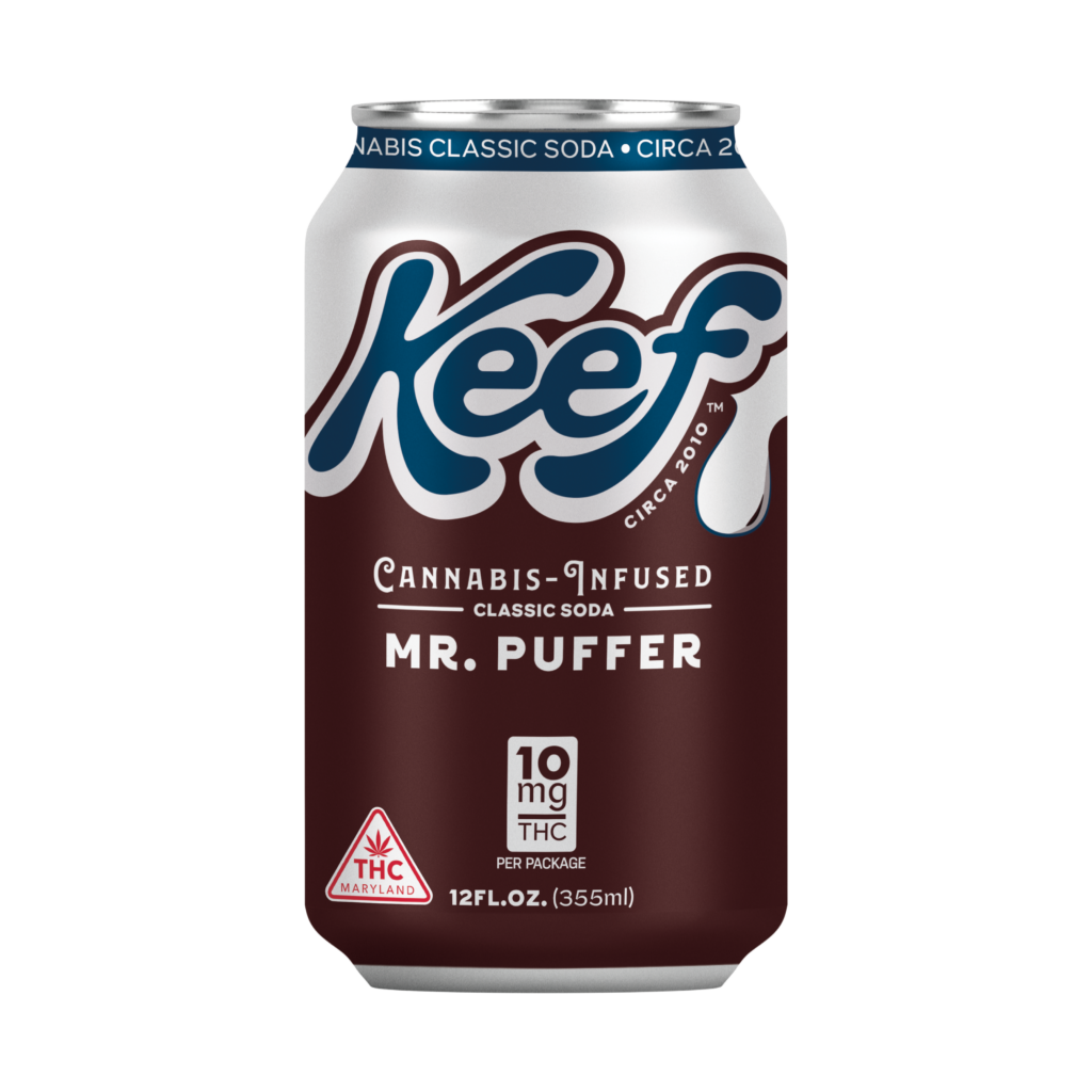 Photograph of Product: Keef - 100mg Mr. Puffer Soda