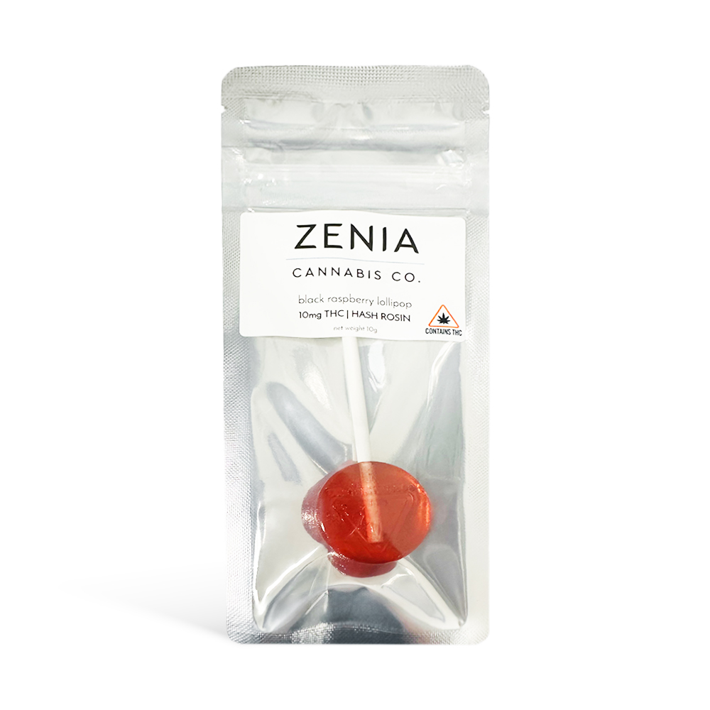 Photograph of product: Infused Lollipops - TH-oui 9mg - Black Raspberry - 1pk