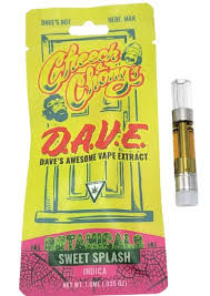 Photograph of product: Cheech and Chong l 510 carts l Sweet Splash