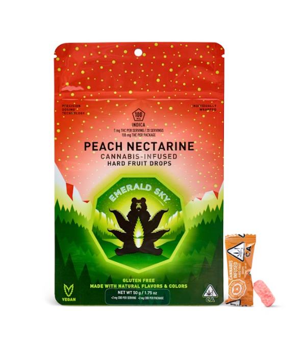Photograph of product: Hard Fruit Drops | Peach Nectarine