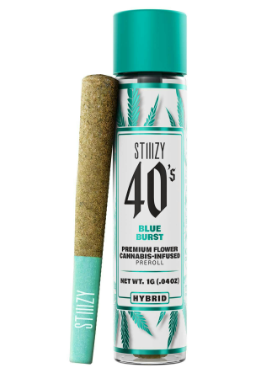 Photograph of product: (71959) 1g Blue Burst Infused PreRoll