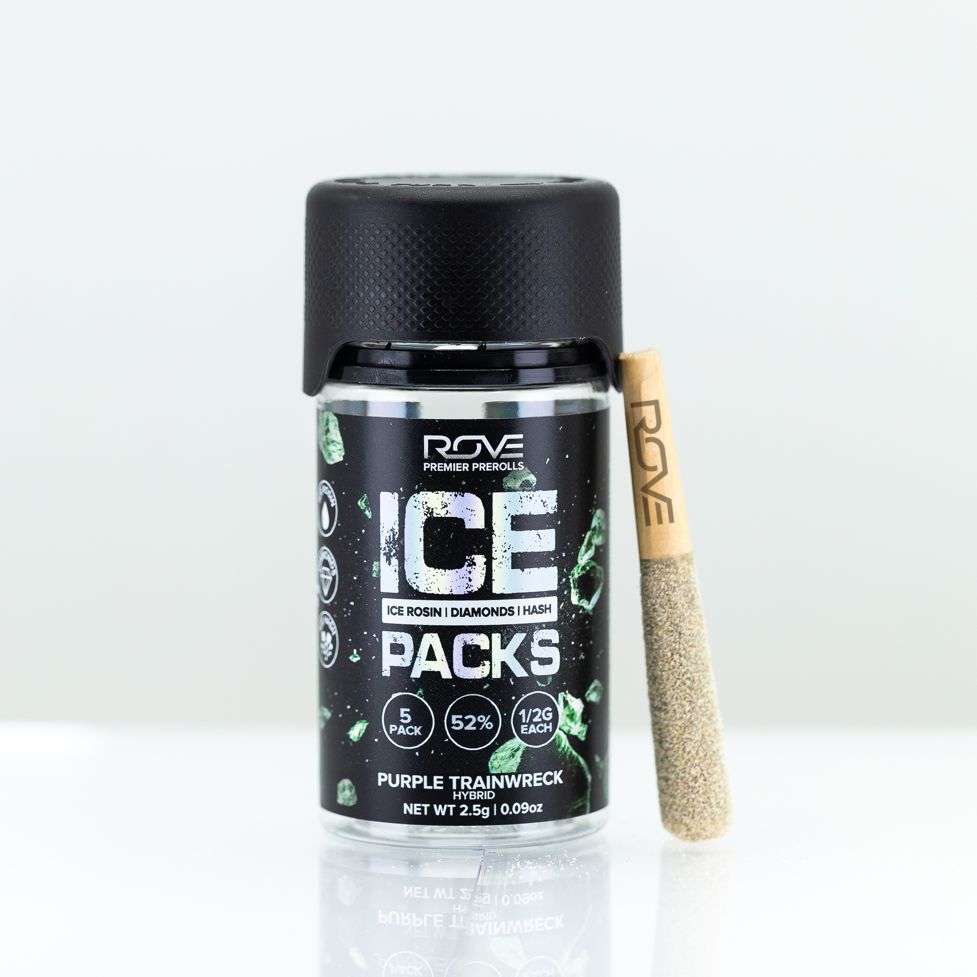 Photograph of product: Rove - Purple Trainwreck Infused (5pk) - 2.5g