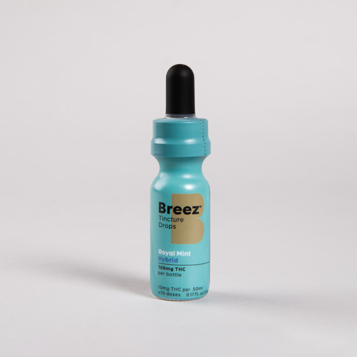 Photograph of product: Breez - Tincture Drops Royal Mint Hybrid - 100mg