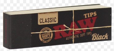Photograph of product: RAW - Classic BLACK Soft Tips