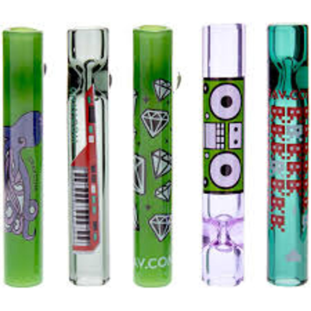 Photograph of product: GRAV LABS Glass Chillum: Whimsical