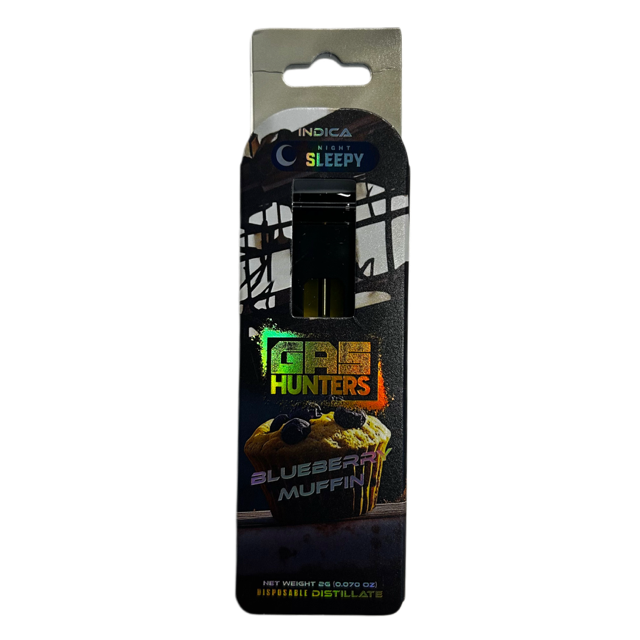 Photograph of product: Gas Hunters | Blueberry Muffin Disposable