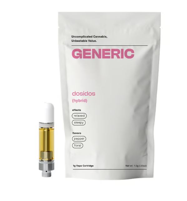 Photograph of product: GENERIC DOSIDOS CARTRIDGE 1G