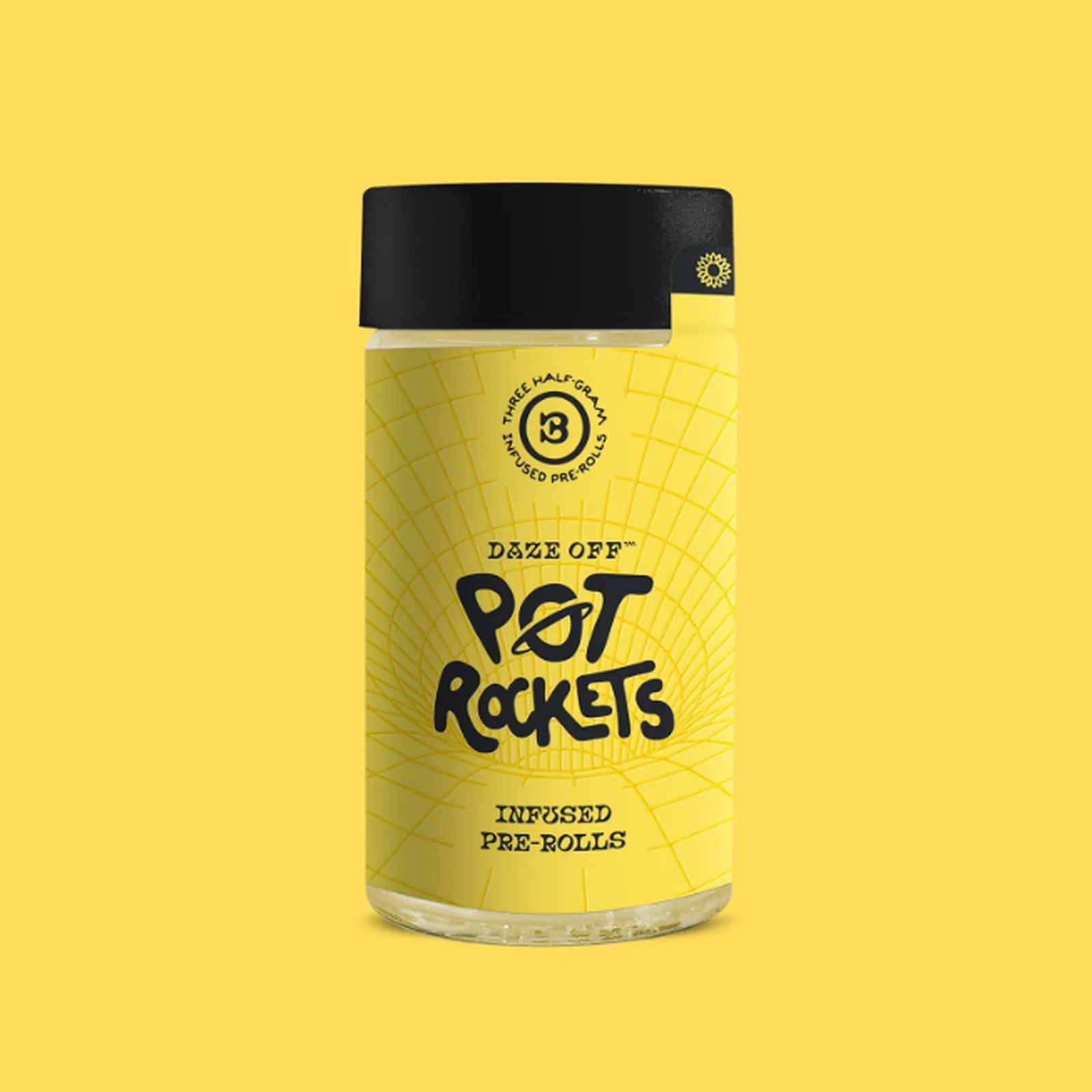Photograph of product: Mind Games Pot Rockets Infused PreRolls 3Pk 1.5g - Oui'd
