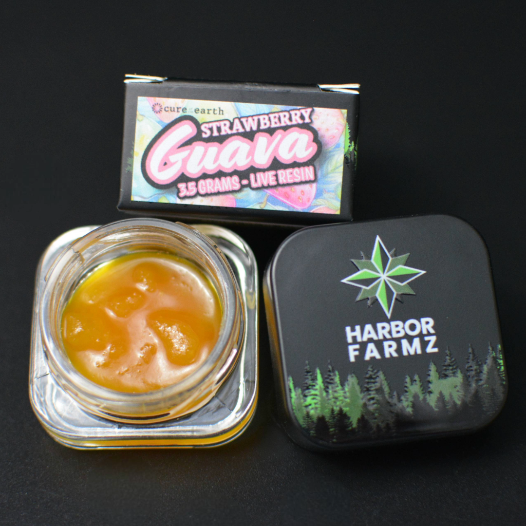 Photograph of product: Harbor Farmz - Strawberry Guava - Live Resin