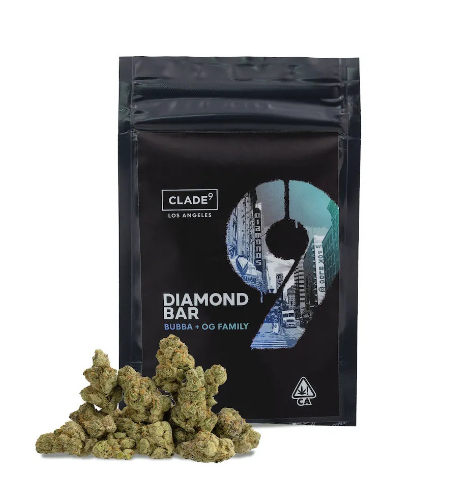 Photograph of product: Clade9 Flower - Diamond Bar - 7g