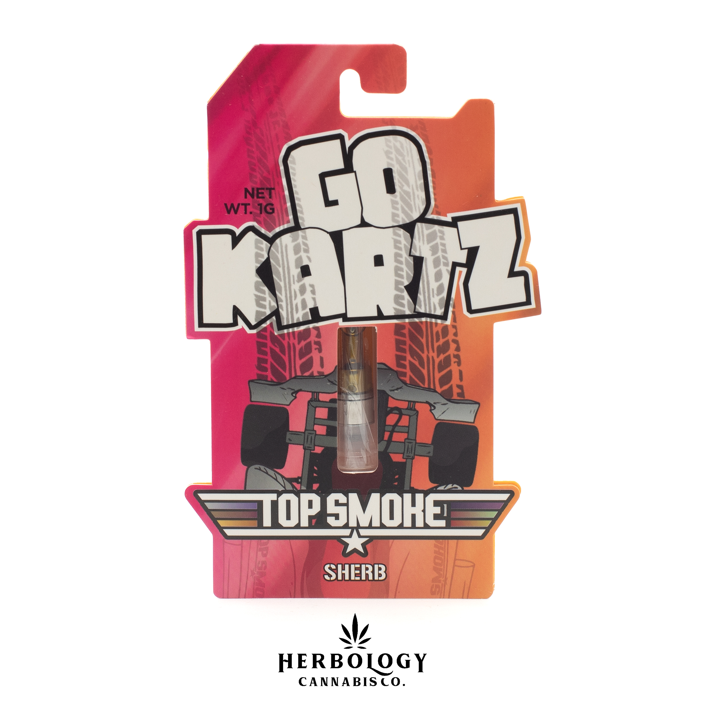 Photograph of Product: Go Kartz | Distillate 510 Carts | Sherb | 1g