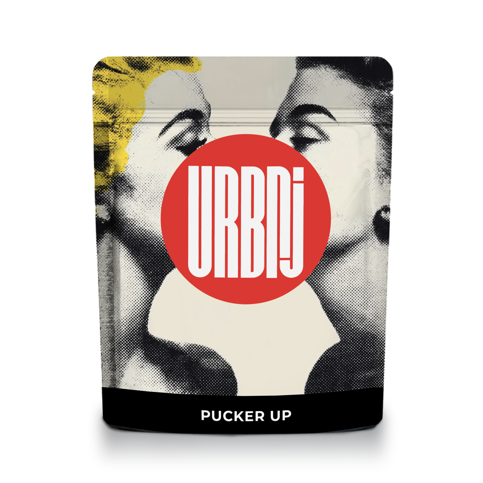 Photograph of product: URBNJ - Pucker Up #178 - Ground Flower - (H) - 7g