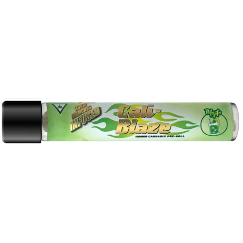 Photograph of product: Cali-Blaze Mojito Hybrid Infused Pre-Roll 1.2g