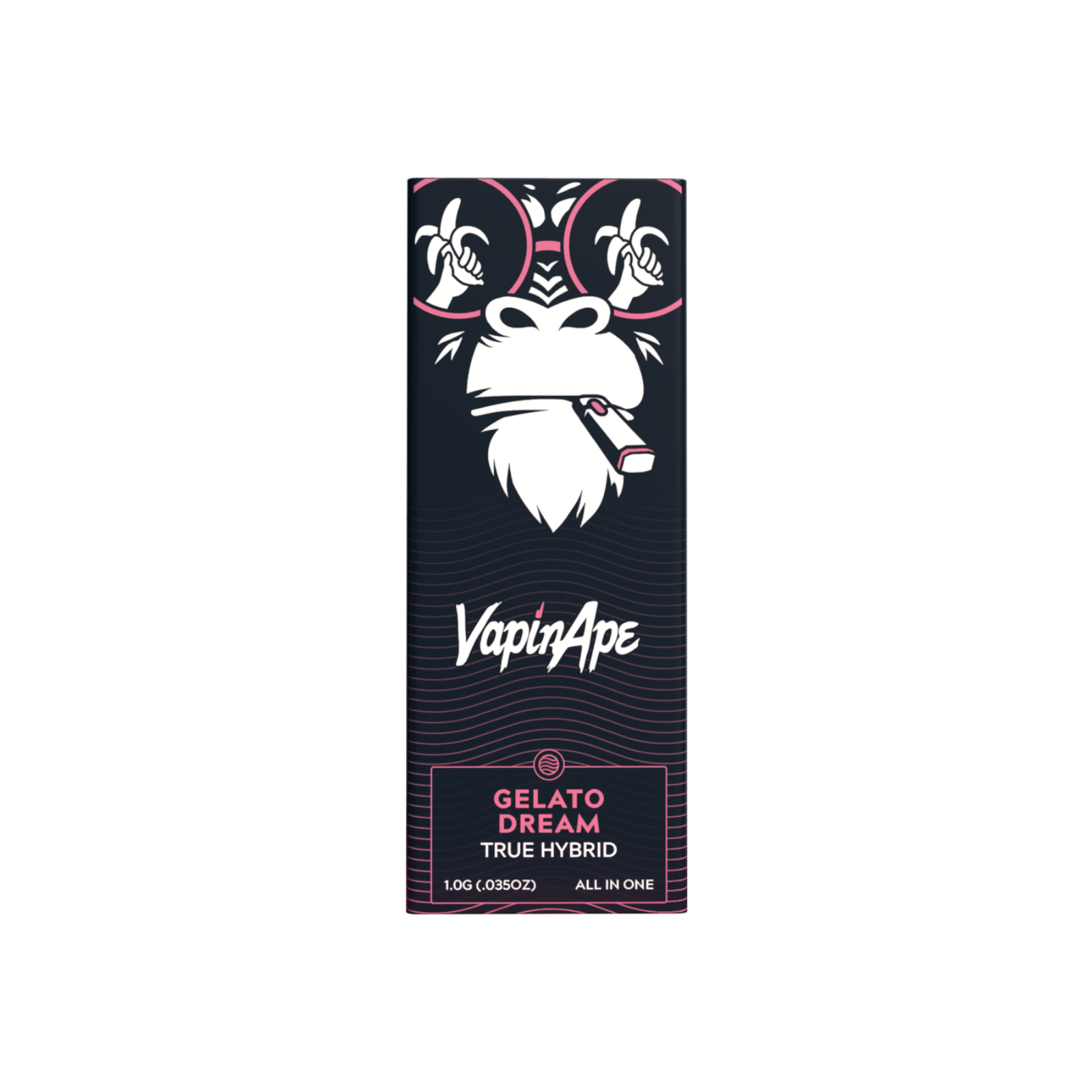 Photograph of product: VAPIN APE | GELATO DREAM | HYBRID | DISPOSABLE VAPE | 1G | REC