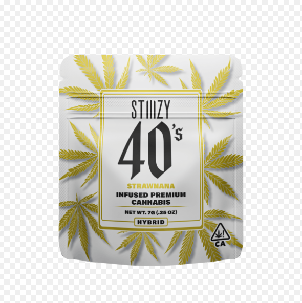 Photograph of product: INFUSED FLOWER - - HYBRID - STRAWNANA - 7g
