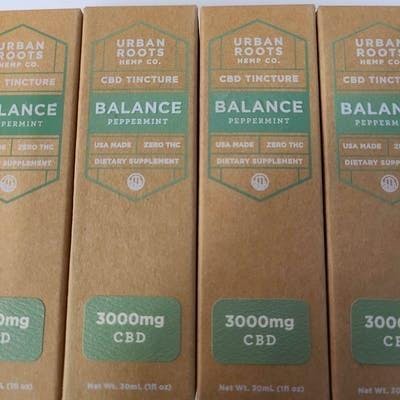 Photograph of product: Urban Roots 3000mg Balance Tincture