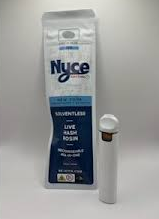 Photograph of product: Nyce: Black Widow Live au chocolat Rosin all in one vape