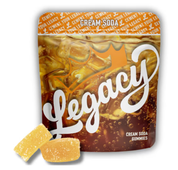 Photograph of product: Cream Soda Gummies 100mg 10pk