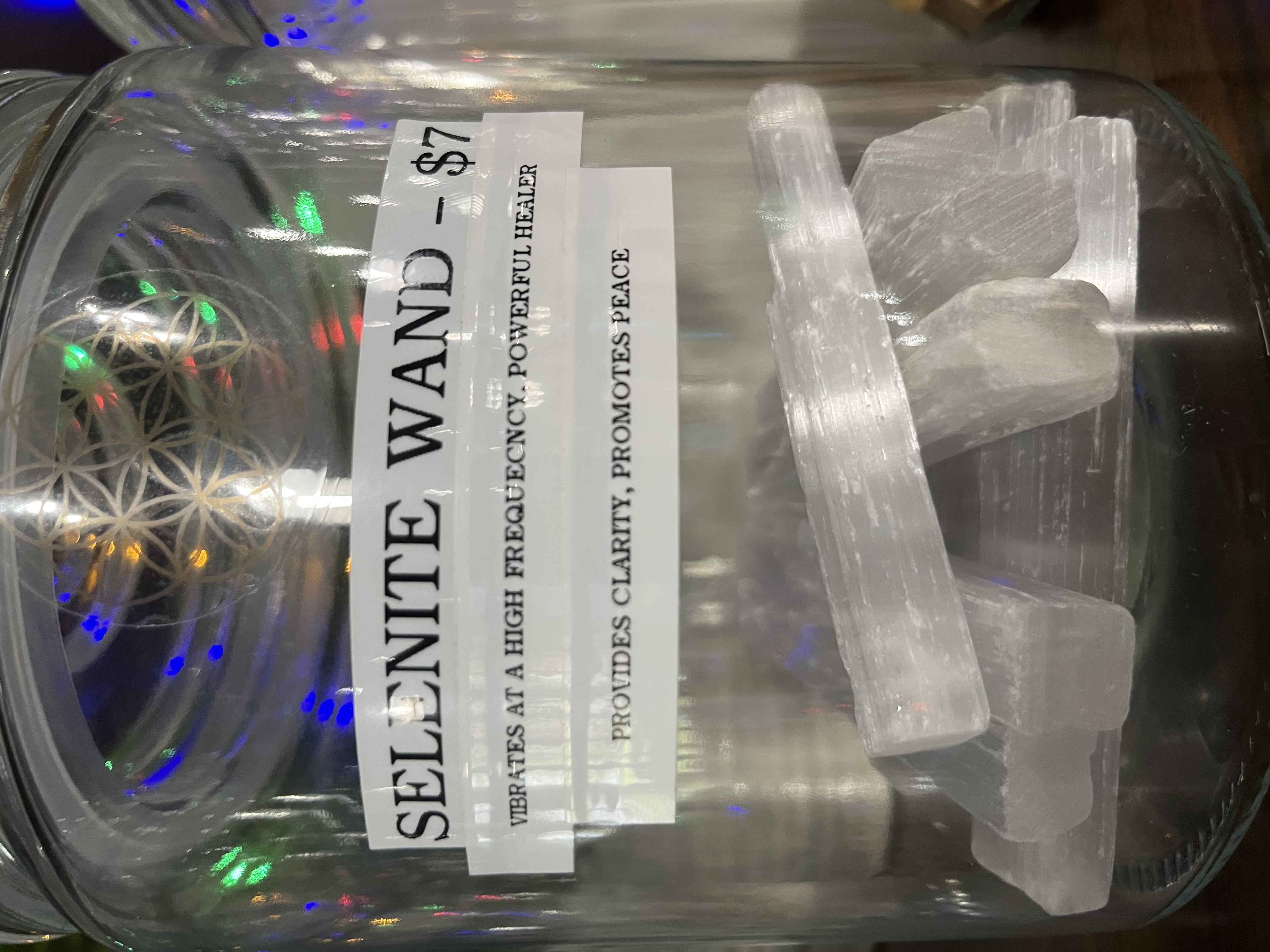 Photograph of product: Blue River- Selenite Wand