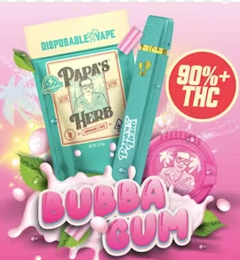 Photograph of product: Papa's Herb | Bubba Gum - Disposable