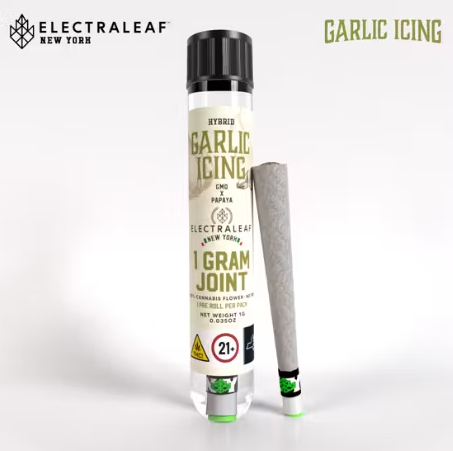 Photograph of product: Electraleaf | Garlic Icing Pre-roll