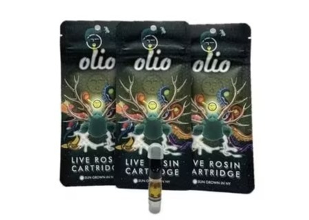 Photograph of product: Olio | High Octane | Live Rosin | Cart | .5g