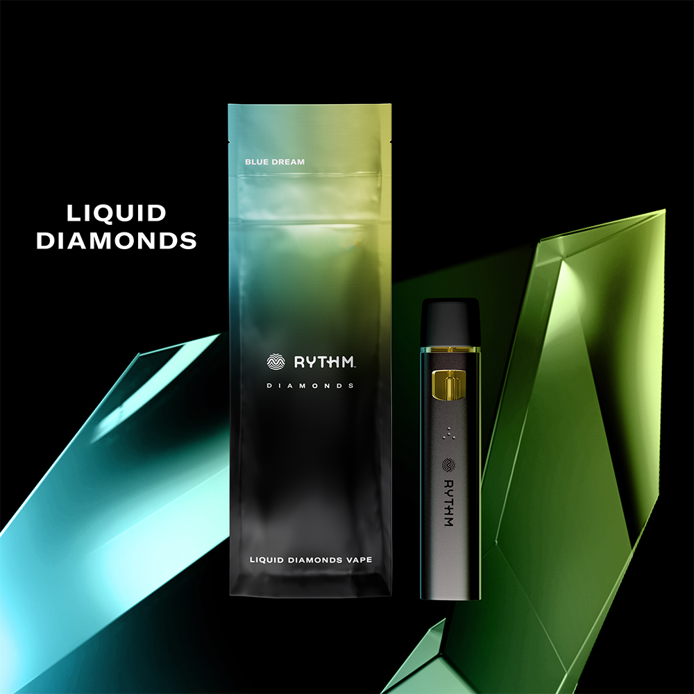 Photograph of product: Disposable Pen Liquid Diamonds Pineapple Express | 1000mg