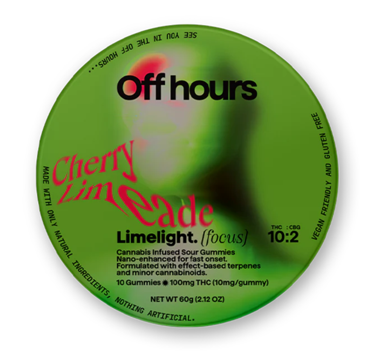 Photograph of product: Off hours - Limelight - 100mg