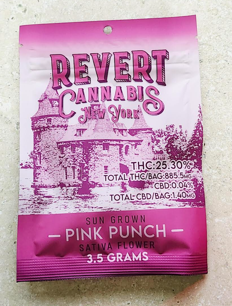 Photograph of product: Pink Punch Flower | Oui'd | Revert - 3.5g