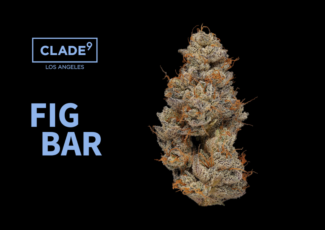 Photograph of product: Clade9 - Fig Bar - - Flower - 3.5g