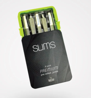 Photograph of product: NGW - Pre Roll 5pk - Slims Shadow Biscuit