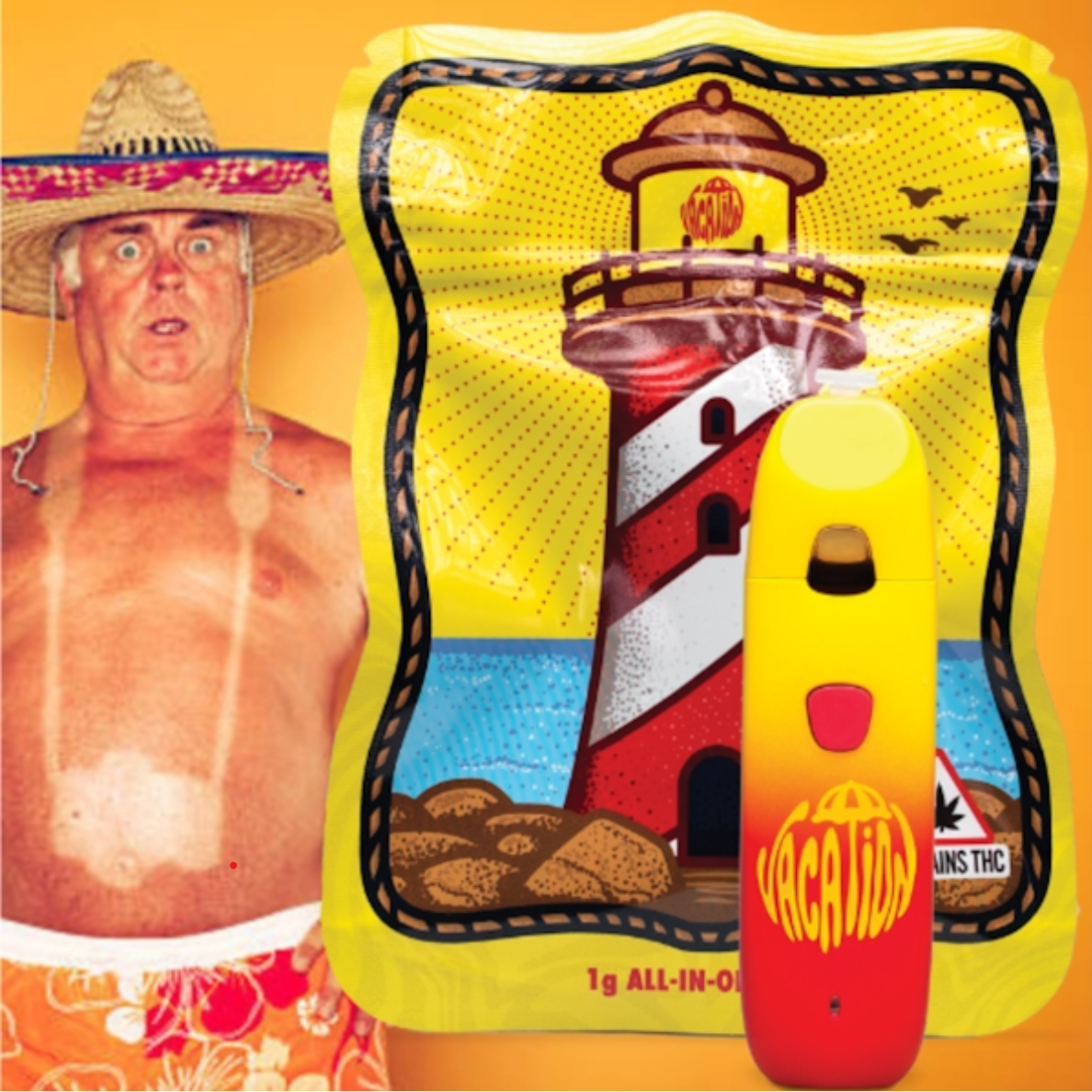 Photograph of product: Pineapple Coconut | Vacation Disposable Vape