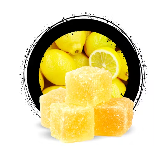 Photograph of product: Ozone - Lemon Soft Chews - 100mg