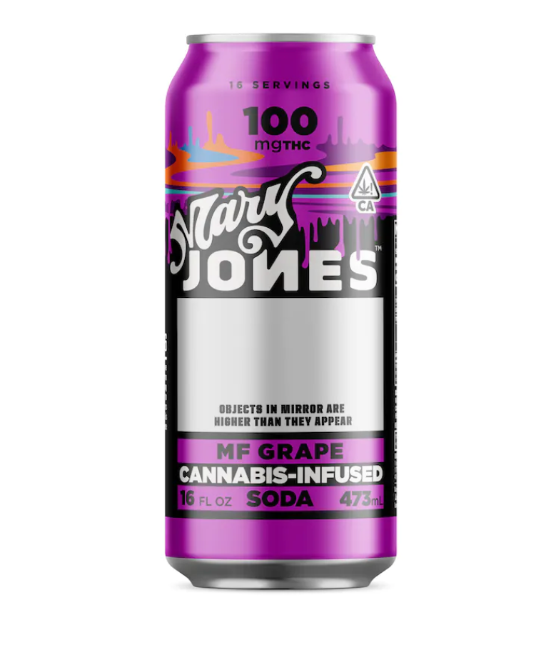 Photograph of product: Mary Jones - MF Grape Soda - 100mg