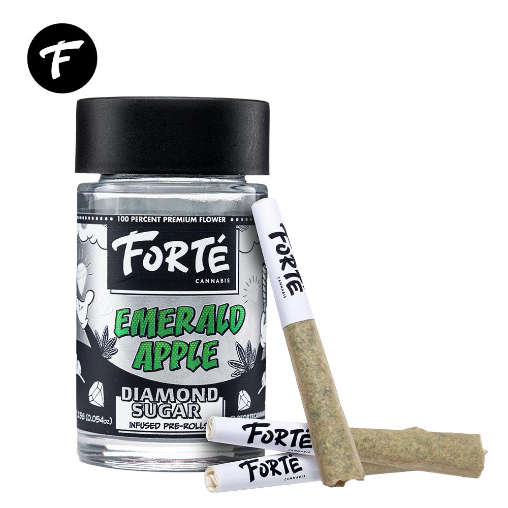Photograph of product: Emerald Apple | Diamond Sugar 5 Pack