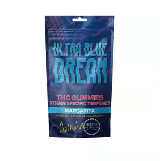 Photograph of product: Fruit Stand Gummies Sour Blue Razz 100mg