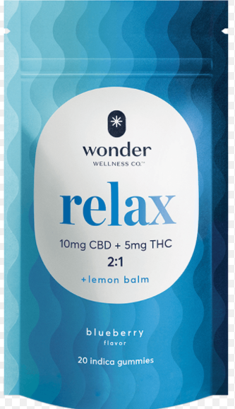 Photograph of product: Gummy Blueberry Relax 2:1  CBD:TH-oui [20pk] | 100mg