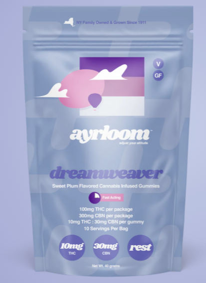 Photograph of product: Ayrloom AU Gummy | 3:1 CBN- 10pk | Dreamweaver