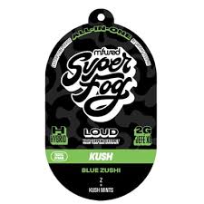 Photograph of product: 2000mg Blue Zushi Liquid Diamonds (H)