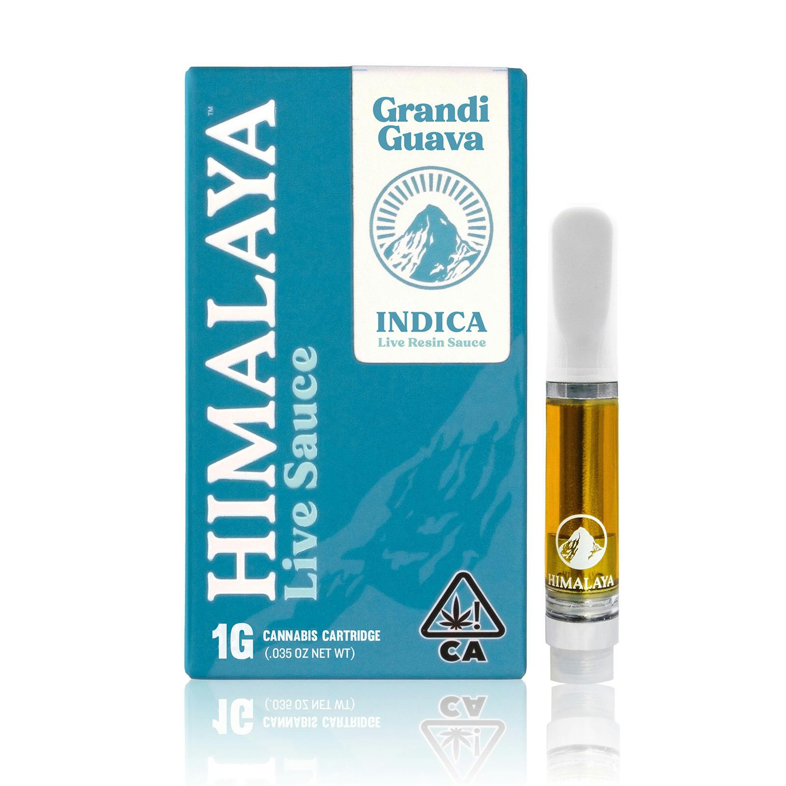 Photograph of product: Himalaya - Grandi Guava - Live Sauce - Cartridge - - Oui'd